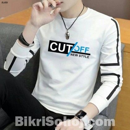 stylist printed Cotton Long Sleeve T-Shirt for Men